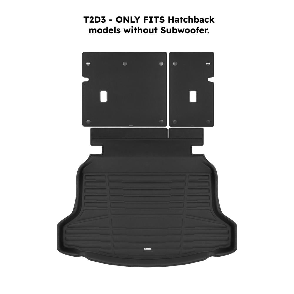 TuxMat SuperTrunk Mat with Seatback Protection | Honda Civic Hatchback (2022-2024)