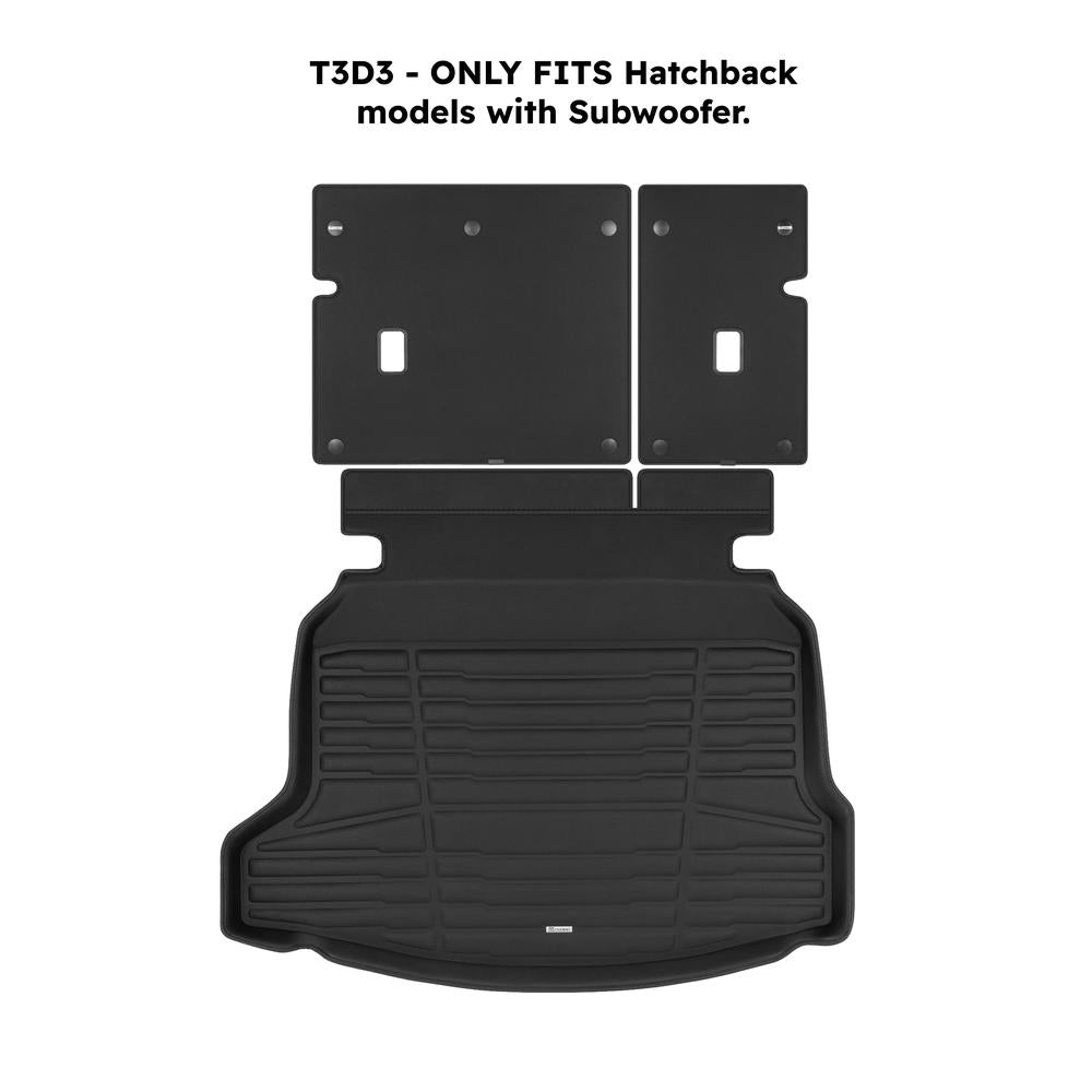 TuxMat SuperTrunk Mat with Seatback Protection | Honda Civic Hatchback (2022-2024)