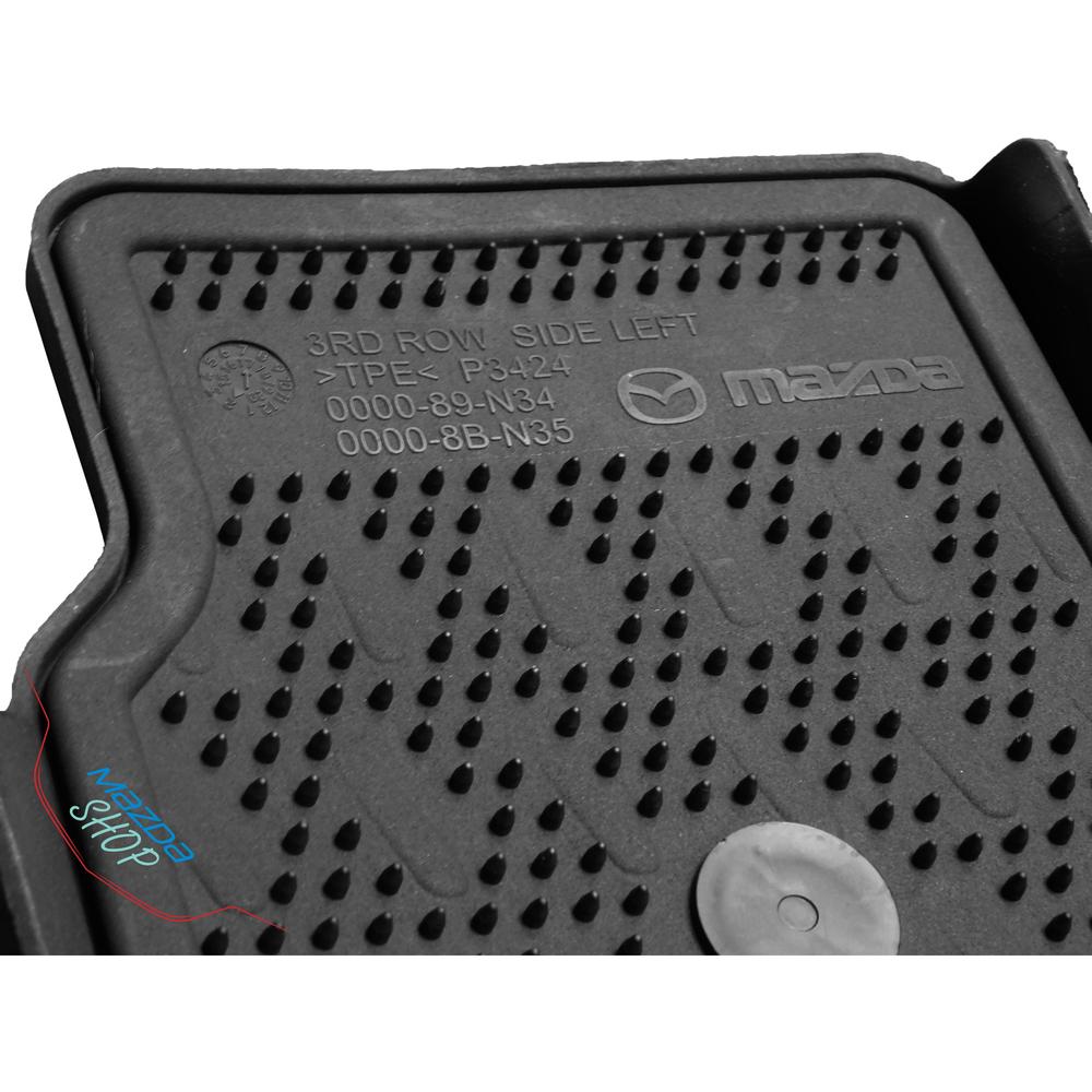 All-Weather Floor Mats (1st, 2nd & 3rd Rows) | Mazda CX-9 (2016-2018)