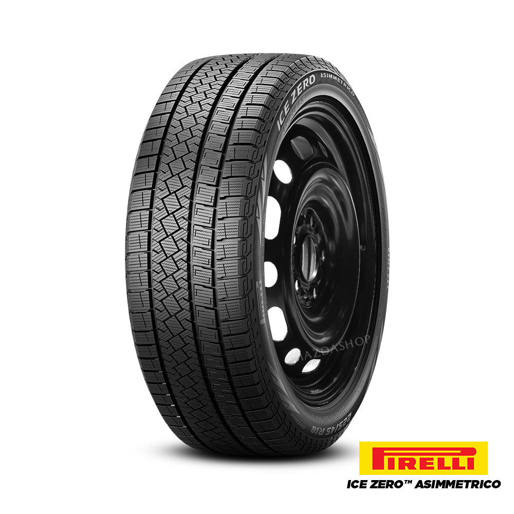 16 Inch Mazda Steel (Black) Pirelli Ice Zero Asimmetrico Tire