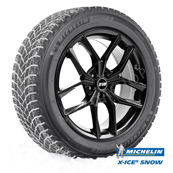 16 Inch OE+ EVO (Matte Black) Michelin X-Ice Snow Tire