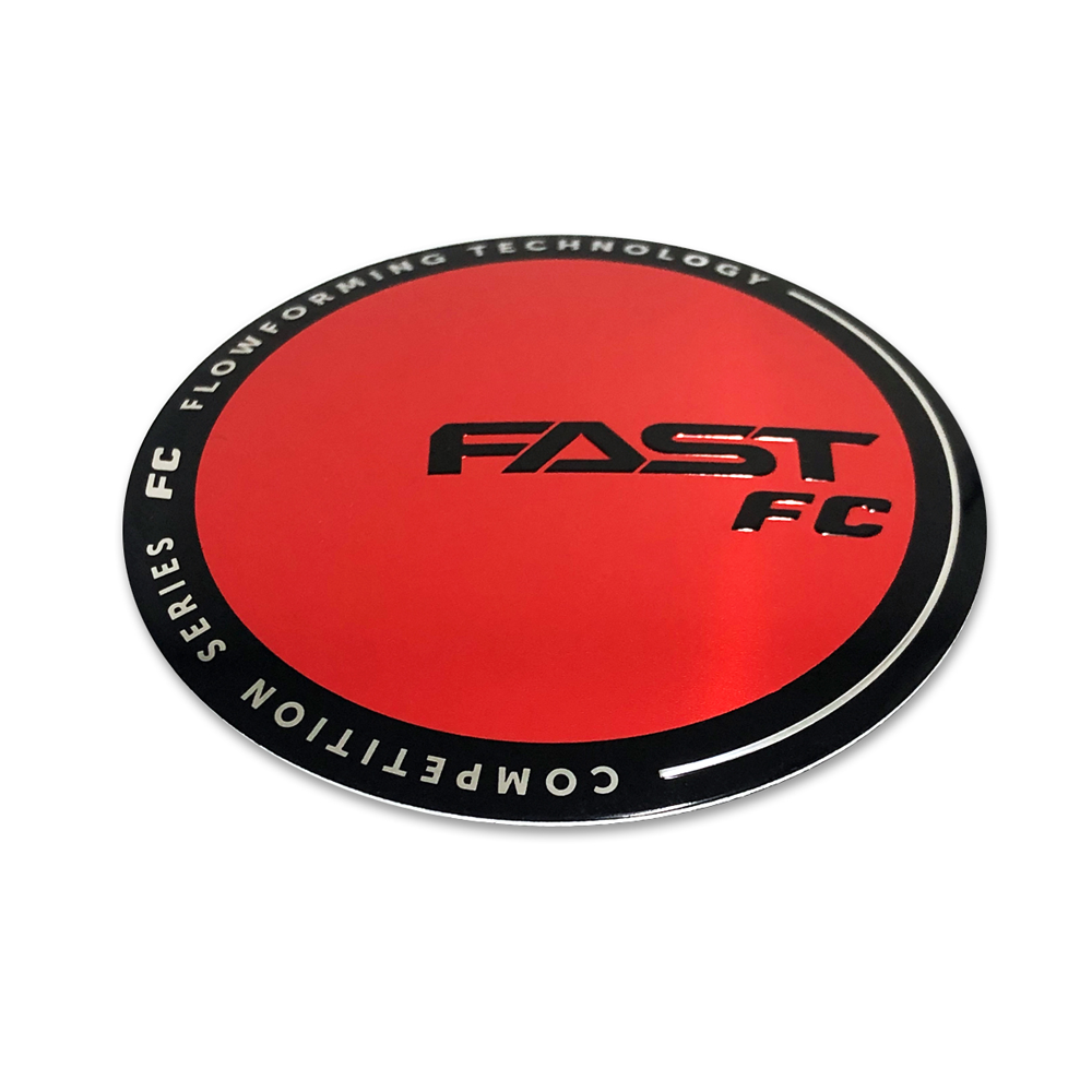 Fast Wheels FC Competition Series Center Cap &amp; Emblem (Low &amp; High Type)