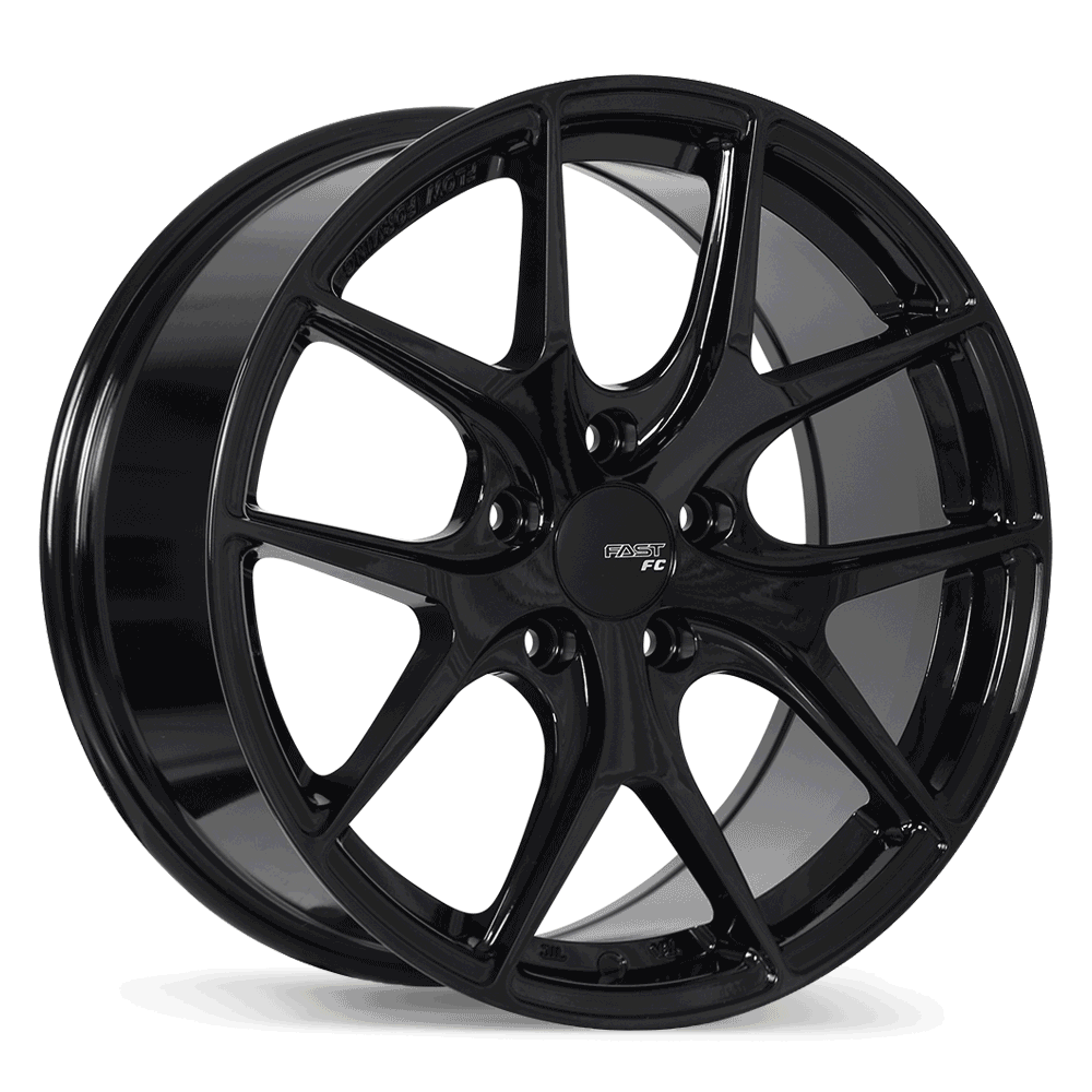 Fast Wheels FC04 Alloy Wheel (Metallic Black) — 17", 18", 19", 20"