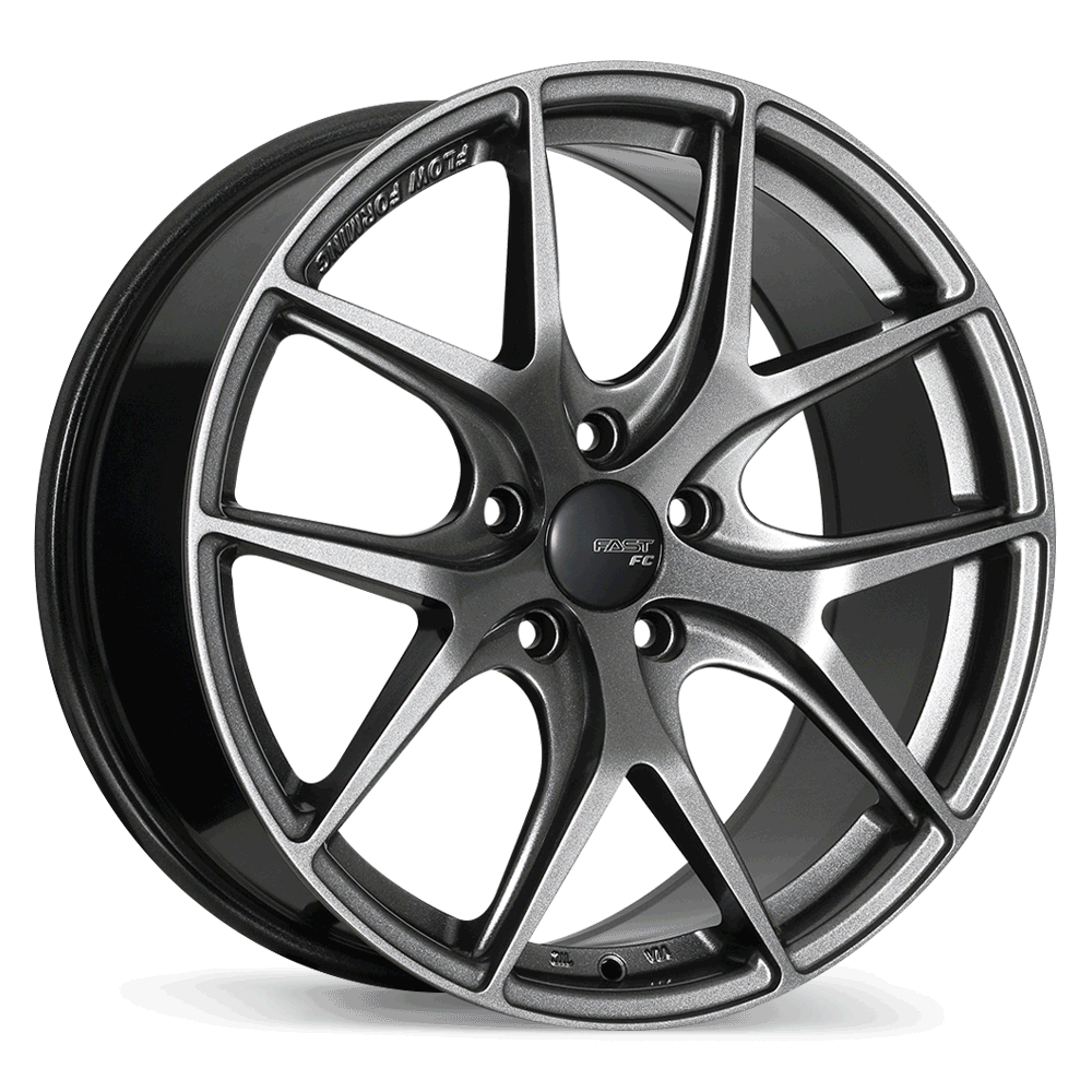 Fast Wheels FC04 Alloy Wheel (Titanium) — 17", 18", 19", 20"
