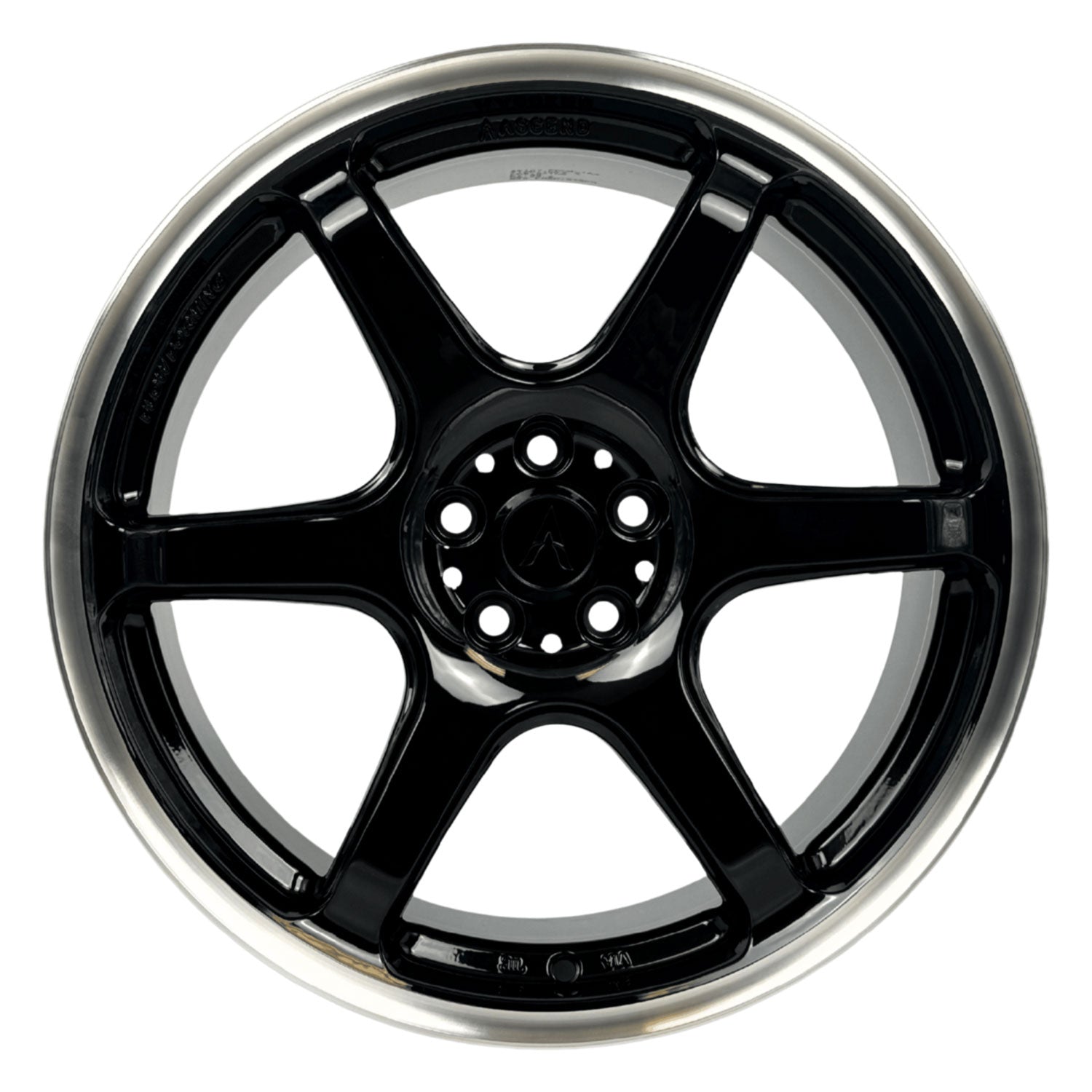 ASCEND FR04 AKINA in Gloss Black Machined Edge