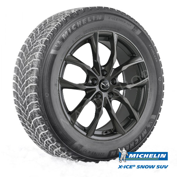 17 Inch M011 (Gloss Gunmetal) Michelin X-Ice Snow SUV Tire
