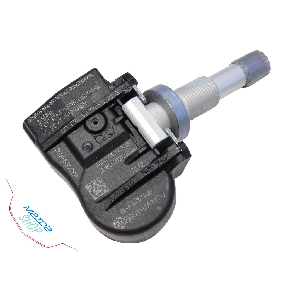 Mazda Tire Pressure Monitoring Sensor & Fastening Nut (TPMS) | Mazda2 (2011-2014)