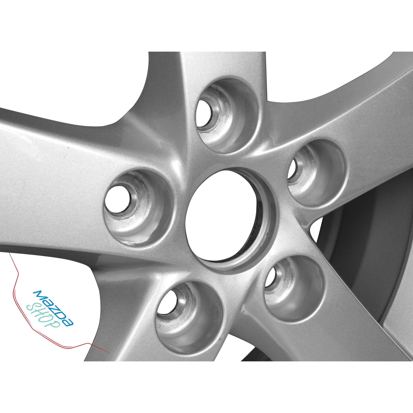 (1 Rim) Used 5-Spoke Mazda BKL8EDOT Alloy Rim | 15 Inch Diameter - WHILE SUPPLIES LAST