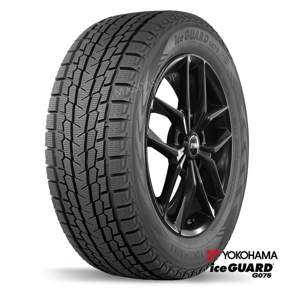 17 Inch OE+ EVO (Matte Black) Yokohama iceGUARD G075 Tire