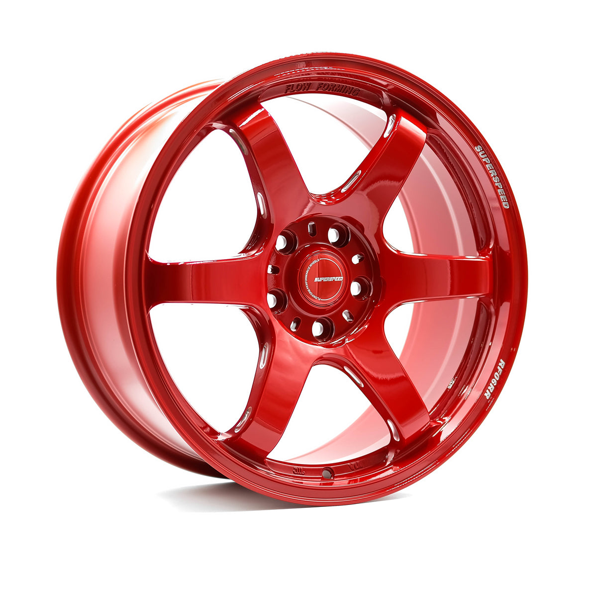 Superspeed FlowForm RF06RR Alloy Wheel (Hyper Red) — 18&quot;