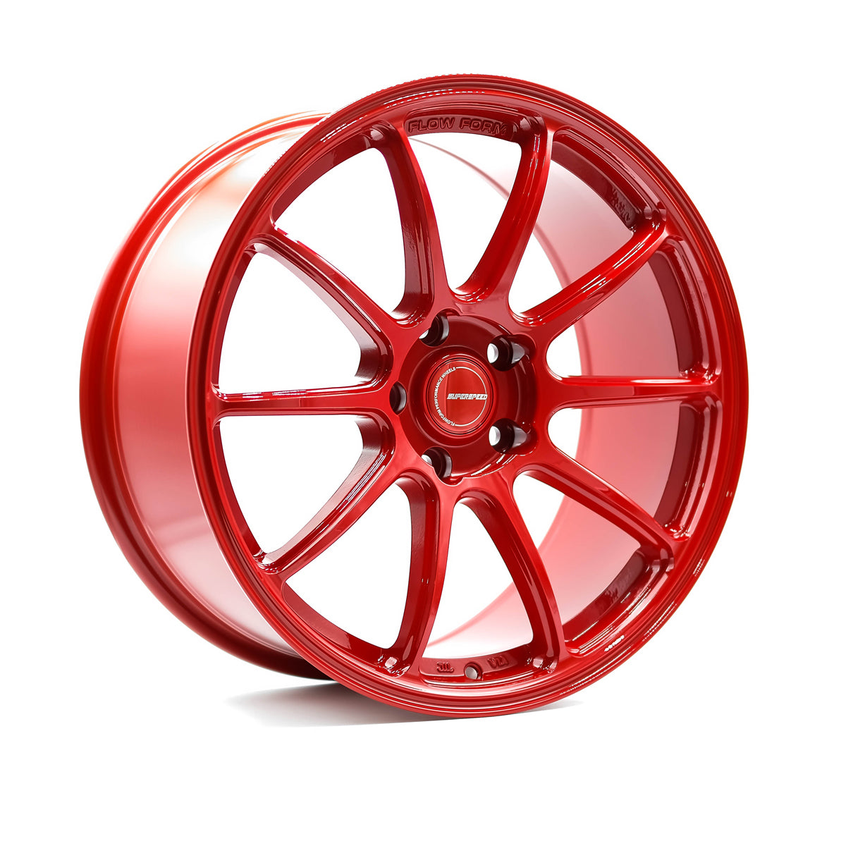 Superspeed FlowForm RF03RR Alloy Wheel (Hyper Red) — 18"