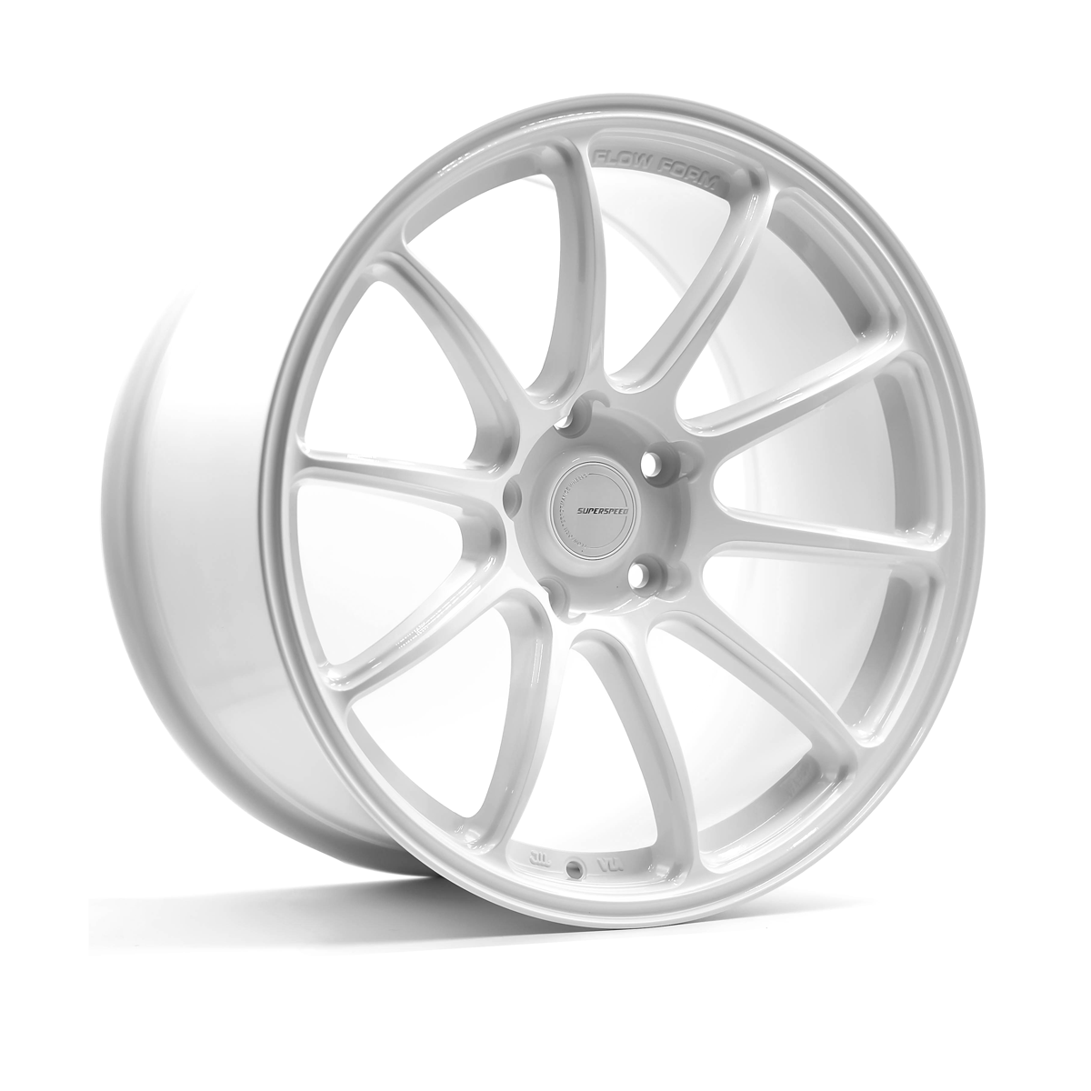Superspeed FlowForm RF03RR Alloy Wheel (Speed White) — 18"
