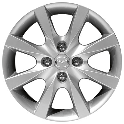 Mazda Genuine Accessory Wheel, Design 44 (Silver) - 15&quot; | Mazda2 (2011-2014)