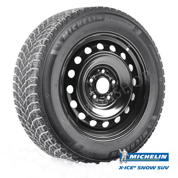 17 Inch Mazda Steel (Black) Michelin X-Ice Snow Tire