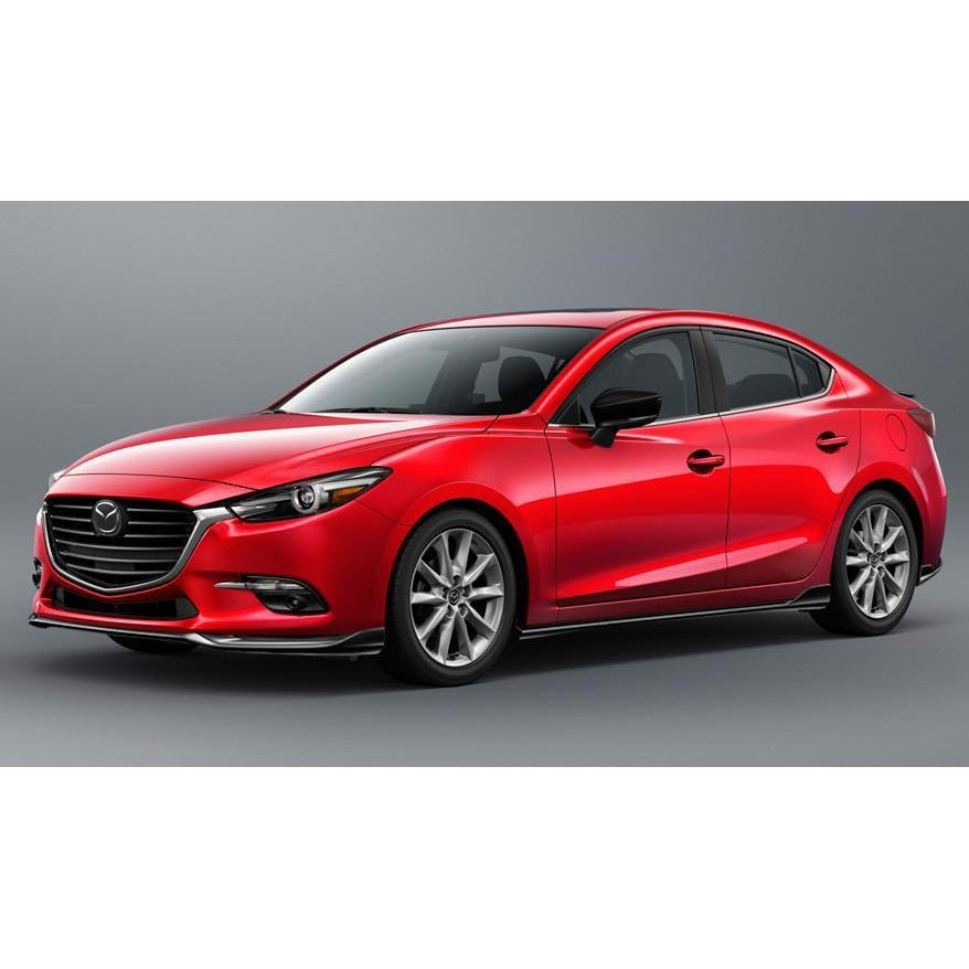 Aero Kit - Full Package (Jet Black) | Mazda3 Sedan (2017-2018)