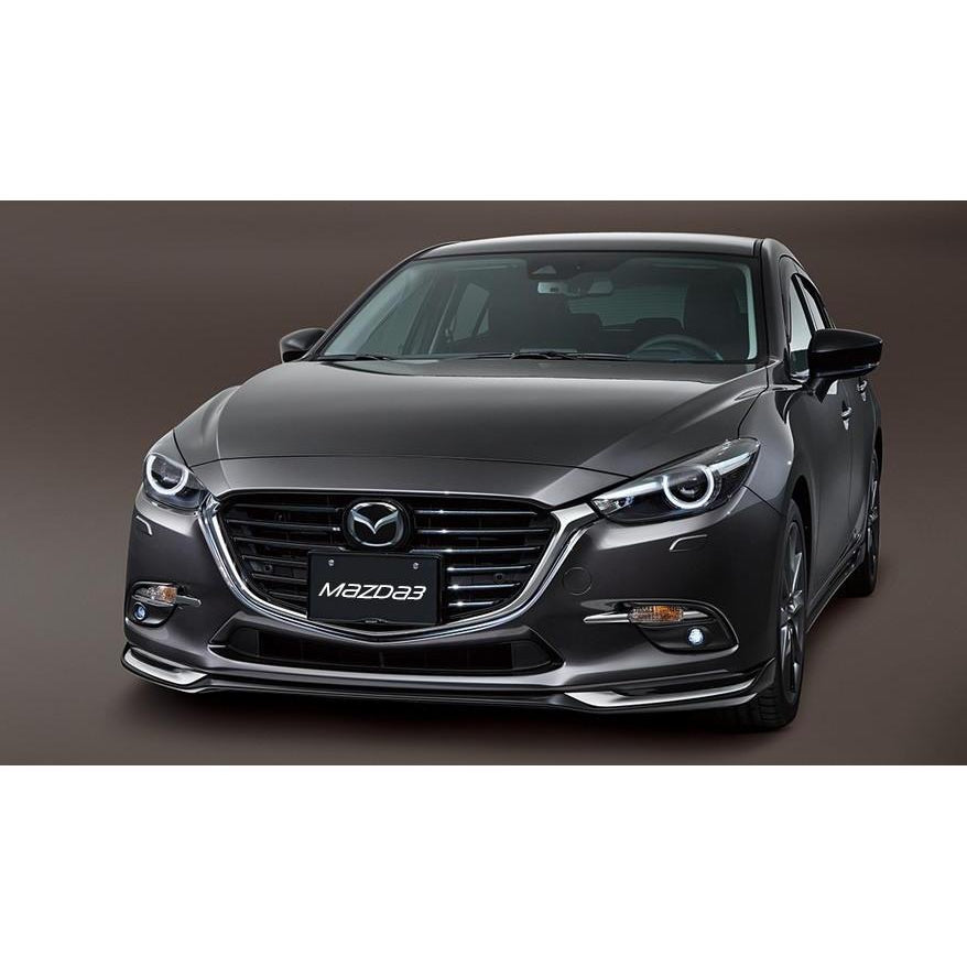 Aero Kit - Full Package (Jet Black & Silver) | Mazda3 Hatchback (2017-2018)