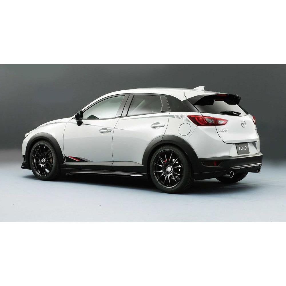 Aero Kit - Rear Under Skirt (Brilliant Black) | Mazda CX-3 (2016-2022)