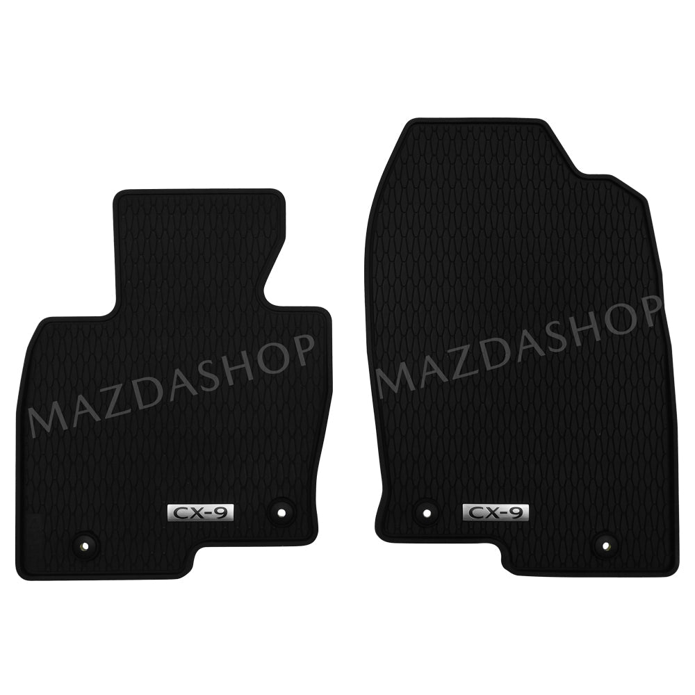 All-Weather Floor Mats (1st, 2nd & 3rd Rows) | Mazda CX-9 (2019-2022)