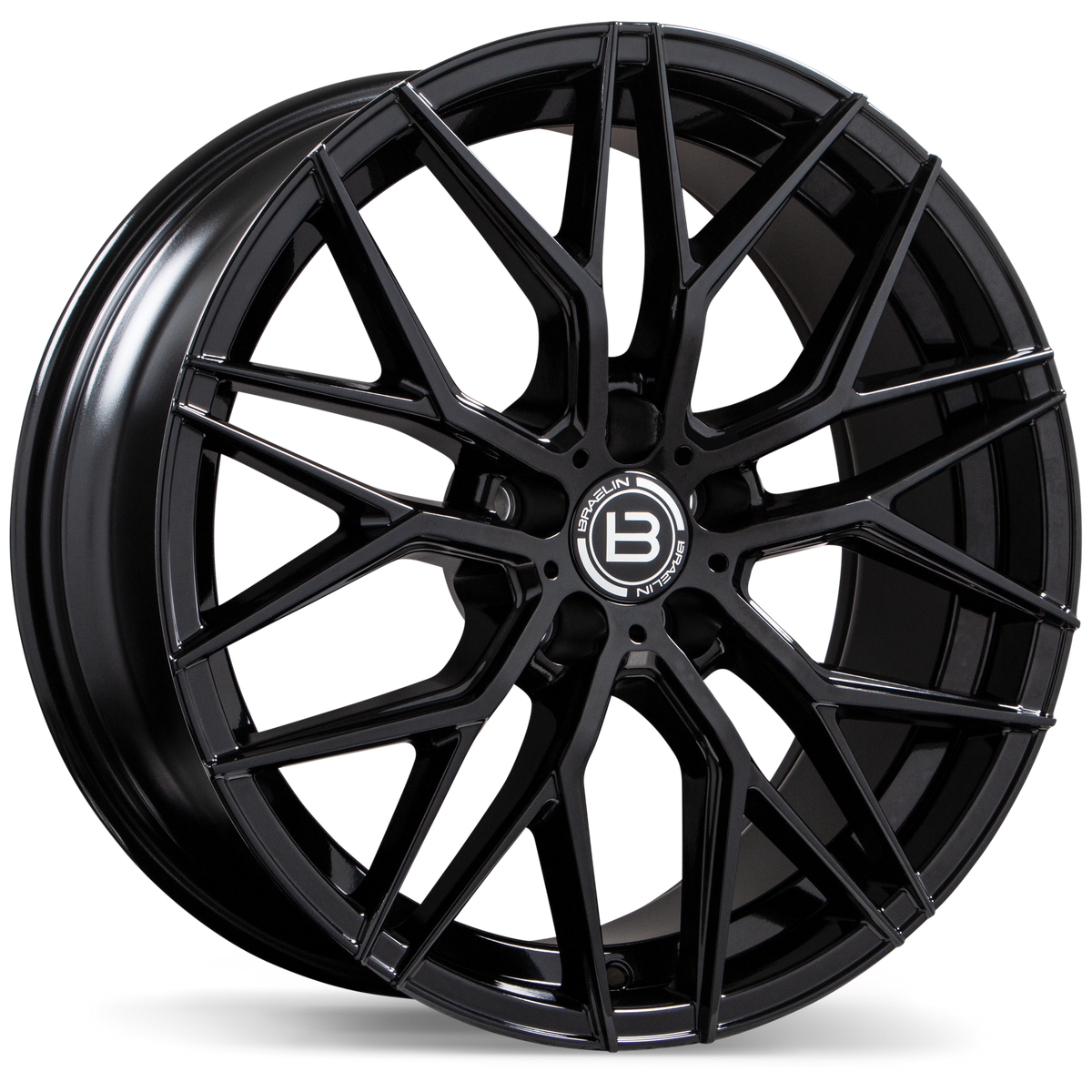 BRAELIN BR10 Alloy Wheel (Gloss Black) — 18&quot;, 19&quot;, 20&quot;