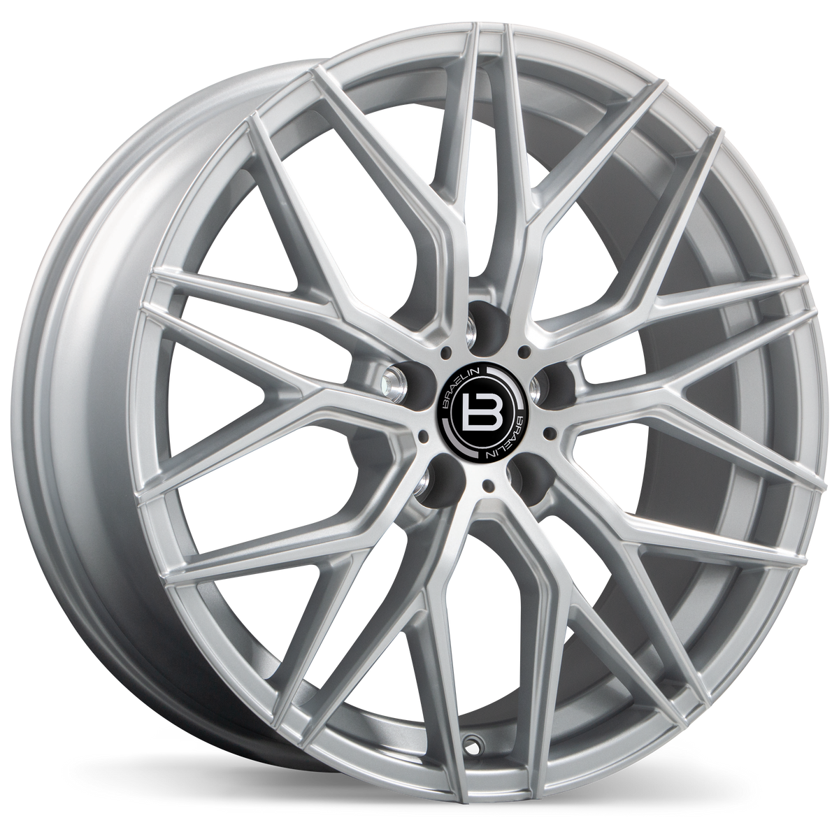 BRAELIN BR10 Alloy Wheel (Gloss Silver) — 18&quot;, 19&quot;, 20&quot;