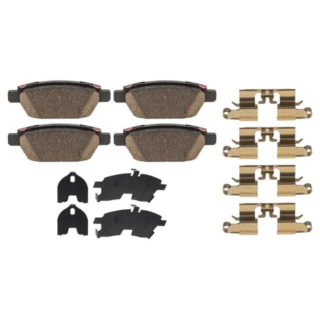 Rear Brake Package: Pads, Rotors & Attachment Kit | Mazda6 (2006-2008)