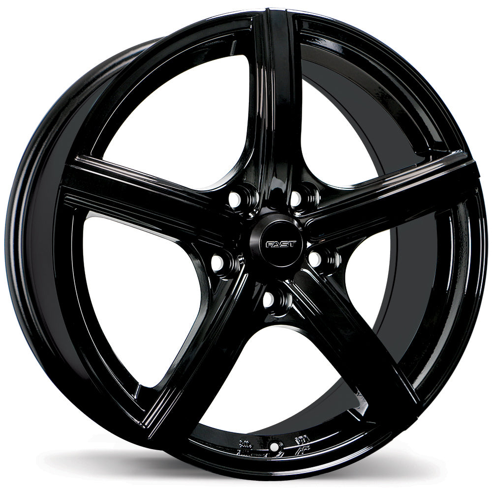 Fast Wheels JET Alloy Wheel (Gloss Black) — 14&quot;, 15&quot;, 16&quot;, 17&quot;
