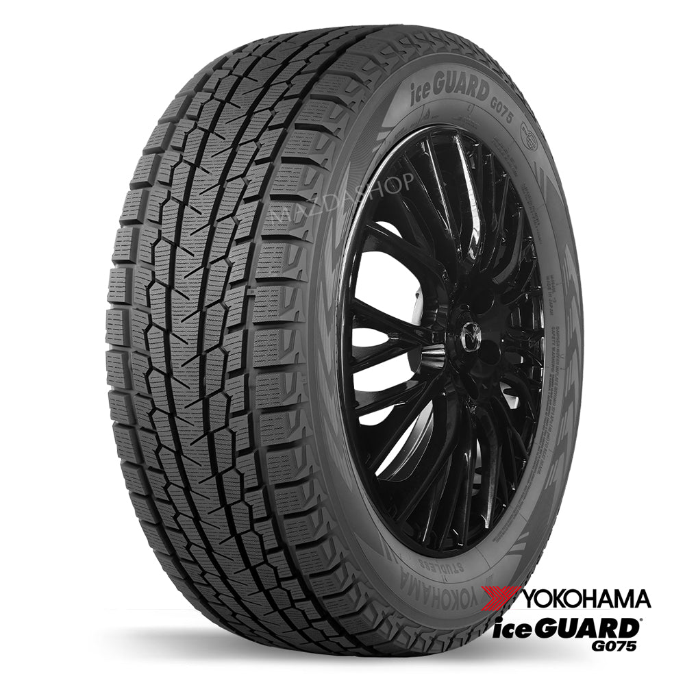 17 Inch M015 (Metallic Black) Yokohama iceGUARD G075 Tire