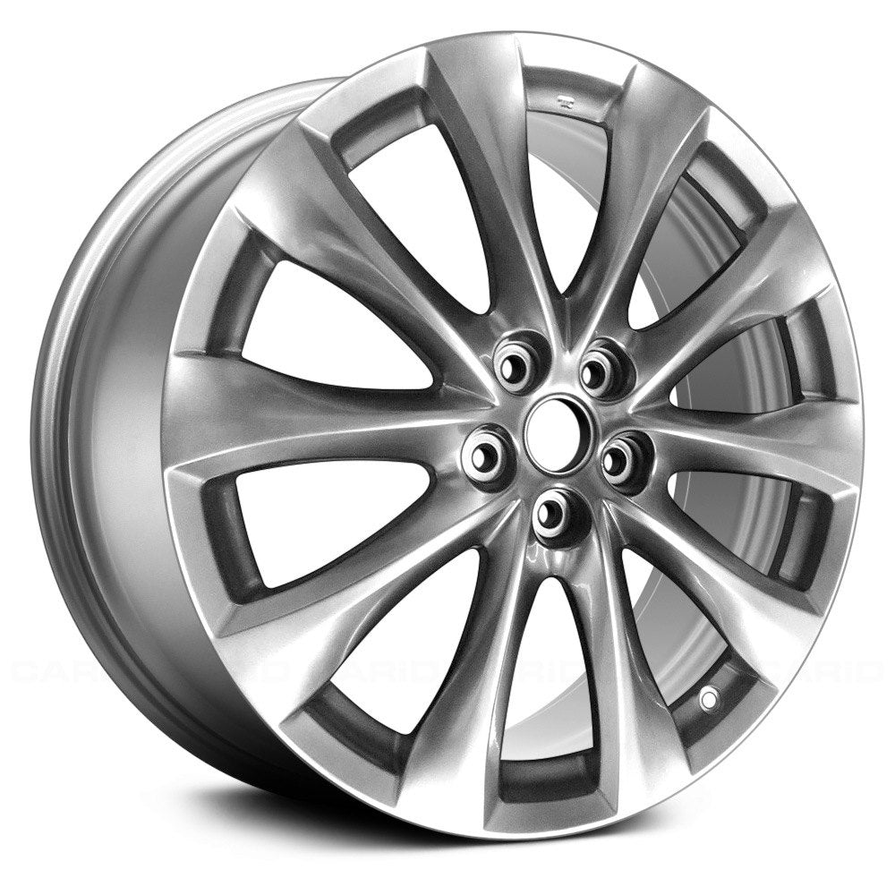 Mazda CX-9 OEM Alloy Wheel - Smoked [Hyper Silver] - 20&quot; | Mazda CX-9 (2014-2015)