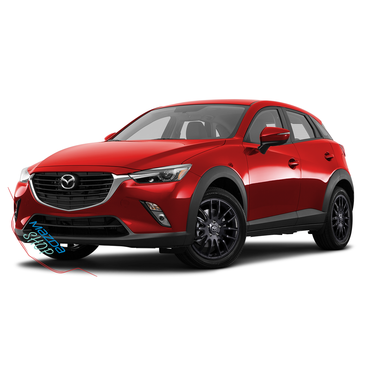 Mazda M002 Alloy Rims (Gloss Black) - 17" | WHILE SUPPLIES LAST