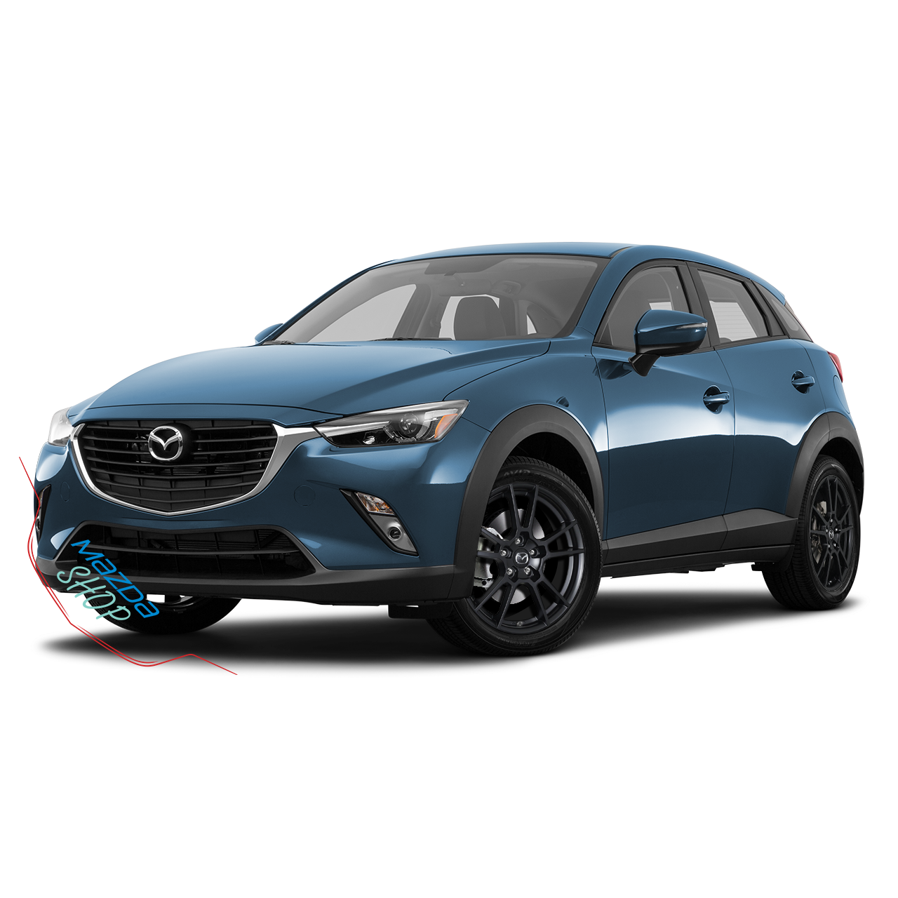 Mazda M006 Alloy Wheel (Satin Black) - 16"/17"/18"