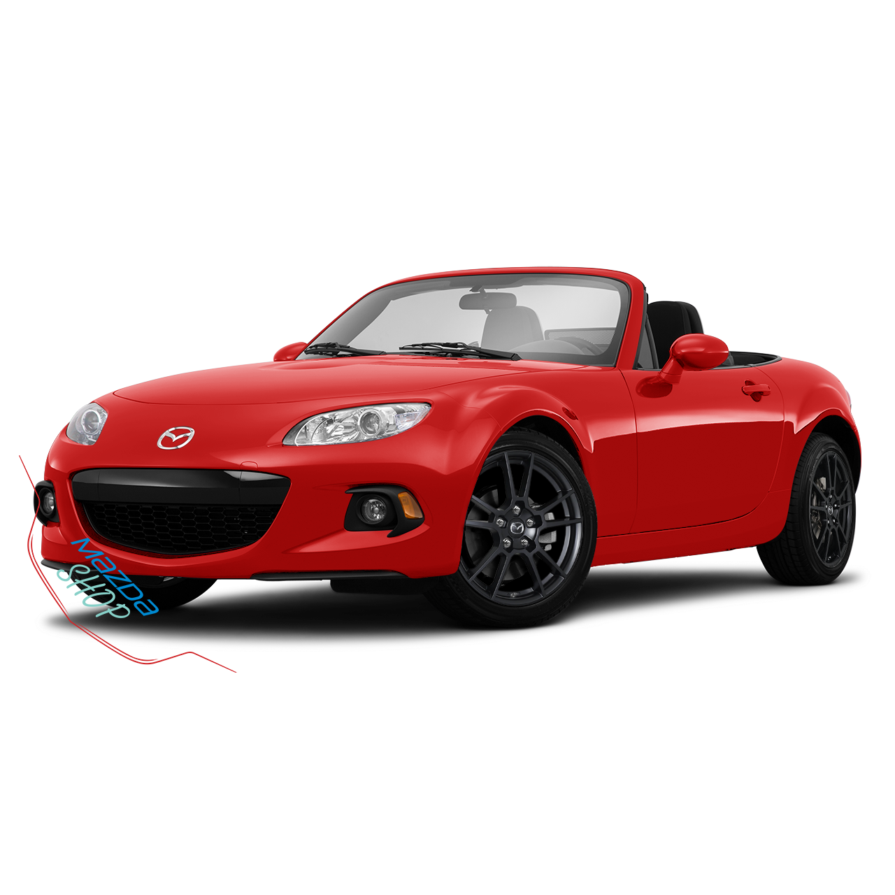 Mazda M006 Alloy Wheel (Satin Black) - 16"/17"/18"