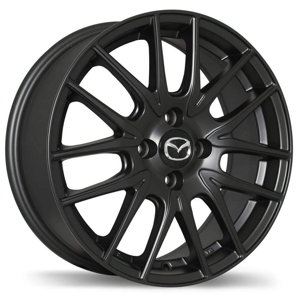 Mazda M009 Alloy Wheel (Matte Black) - 16&quot;/17&quot;