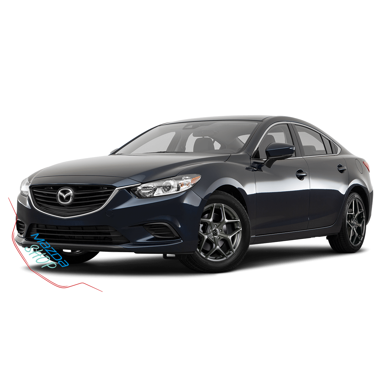 Mazda M012 Alloy Wheel (Matte Gunmetal) - 16"/17"/18"/20"