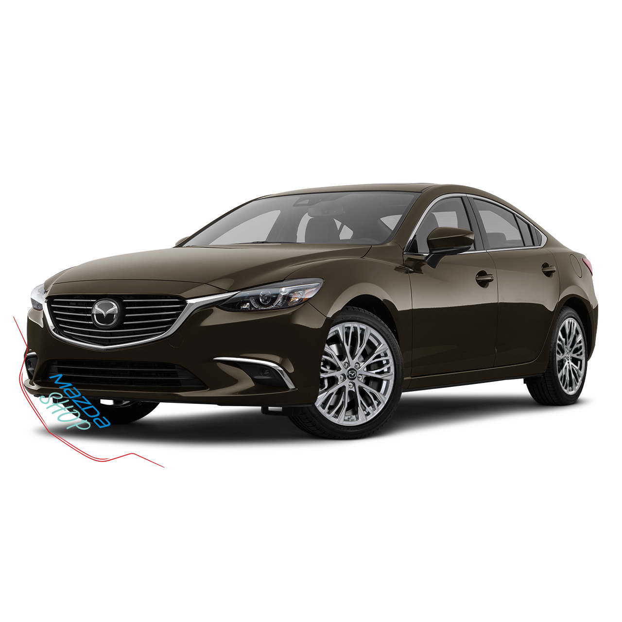 Mazda M014 Alloy Wheel (Hyper Silver Dark) - 18"/19"