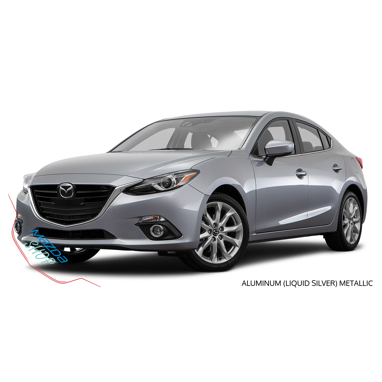 Aluminum Metallic - 38P Premium Touch-Up Paint Pen Colour