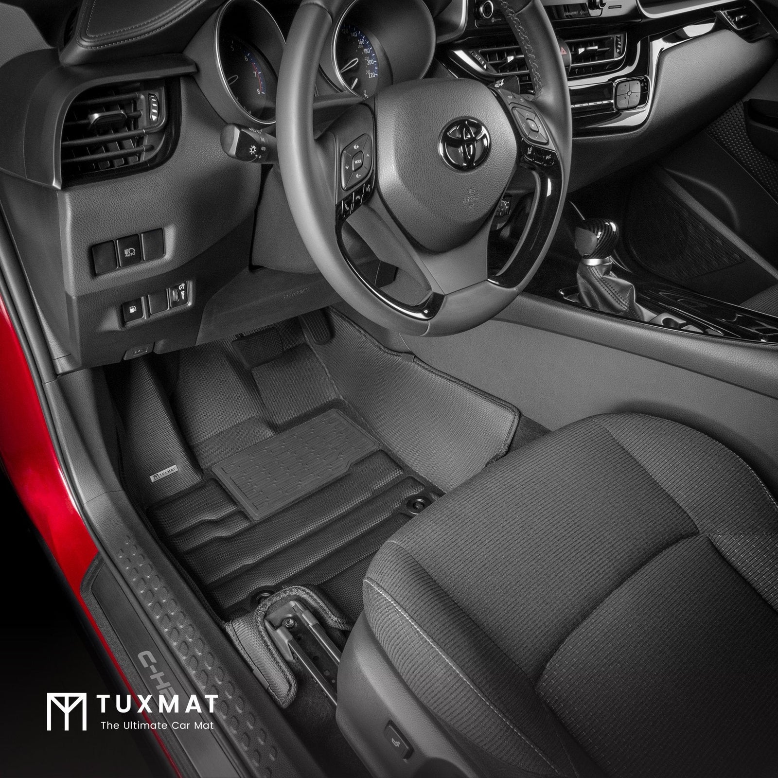 TuxMat Floor Liners (Front & Rear) | Toyota C-HR (2017-2022)