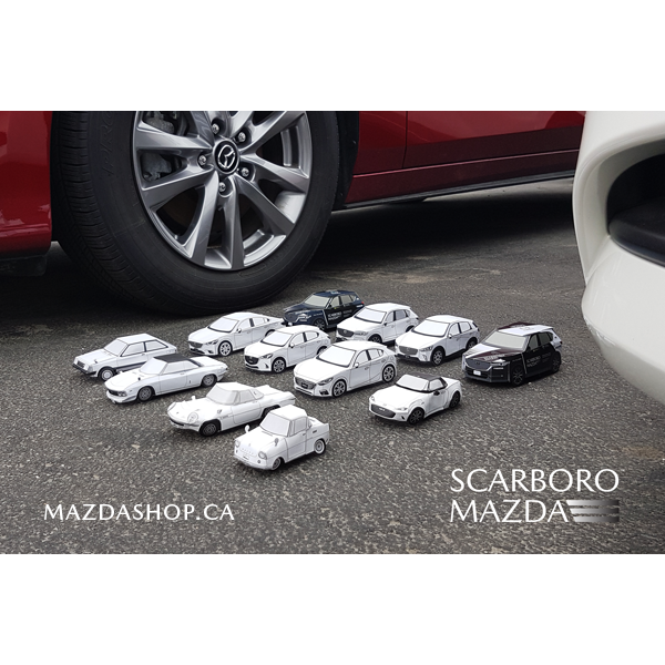 Let's get crafty! Build your own Printable Mazda Papercraft!