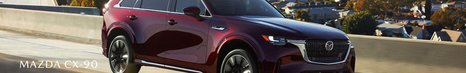 Mazda CX-90 SUV banner