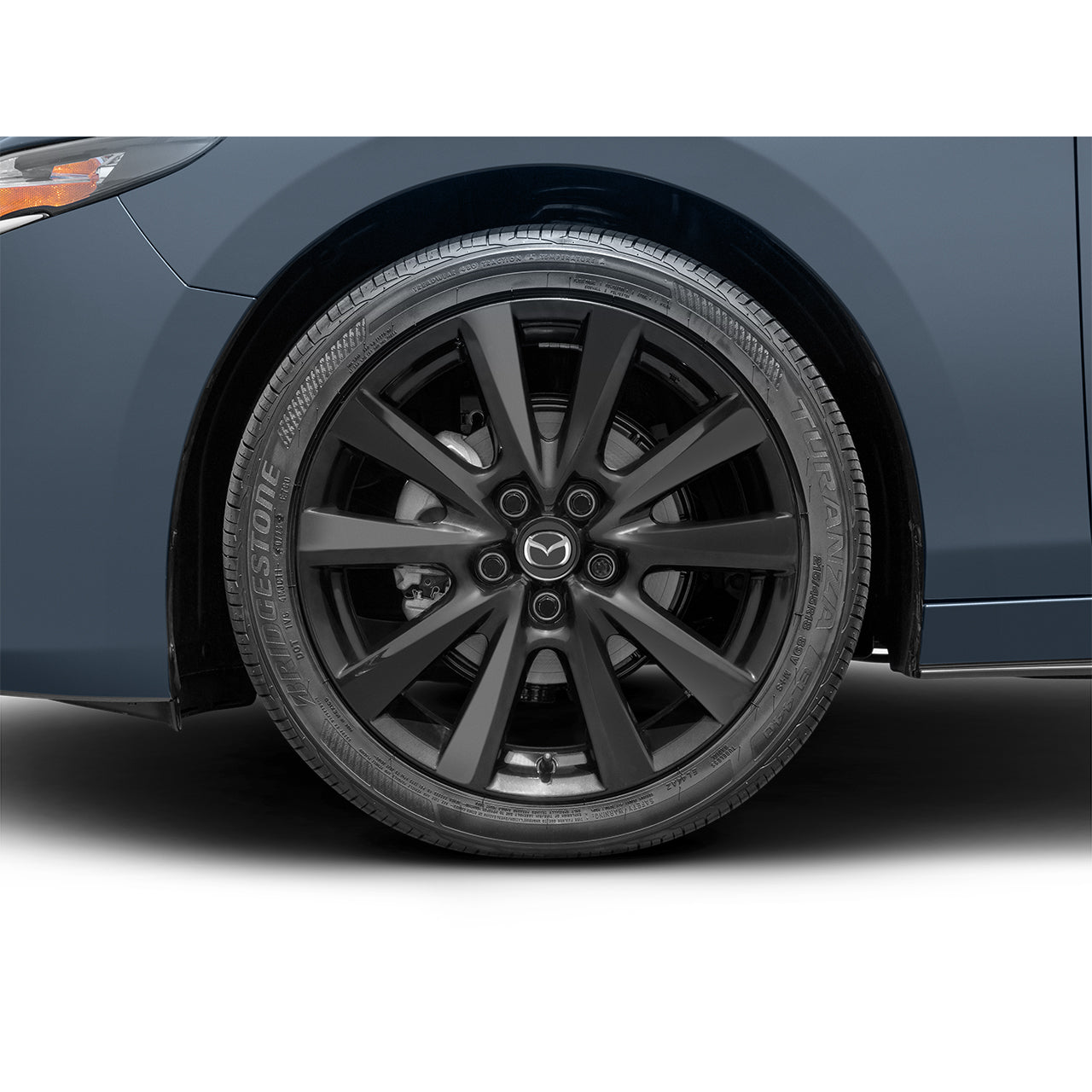 Mazda3 OEM Alloy Wheel, Design 169B (Black Metallic) — 18" | Mazda3 Sedan (2021-2025)