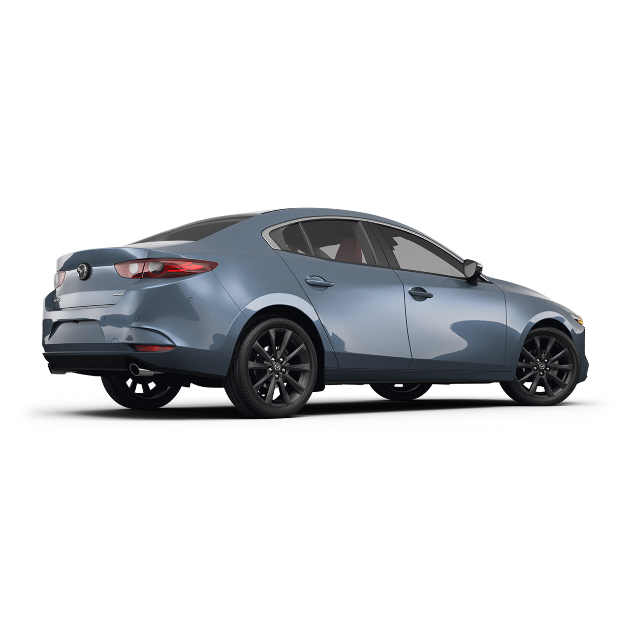 Mazda3 OEM Alloy Wheel, Design 169B (Black Metallic) — 18" | Mazda3 Sedan (2021-2025)