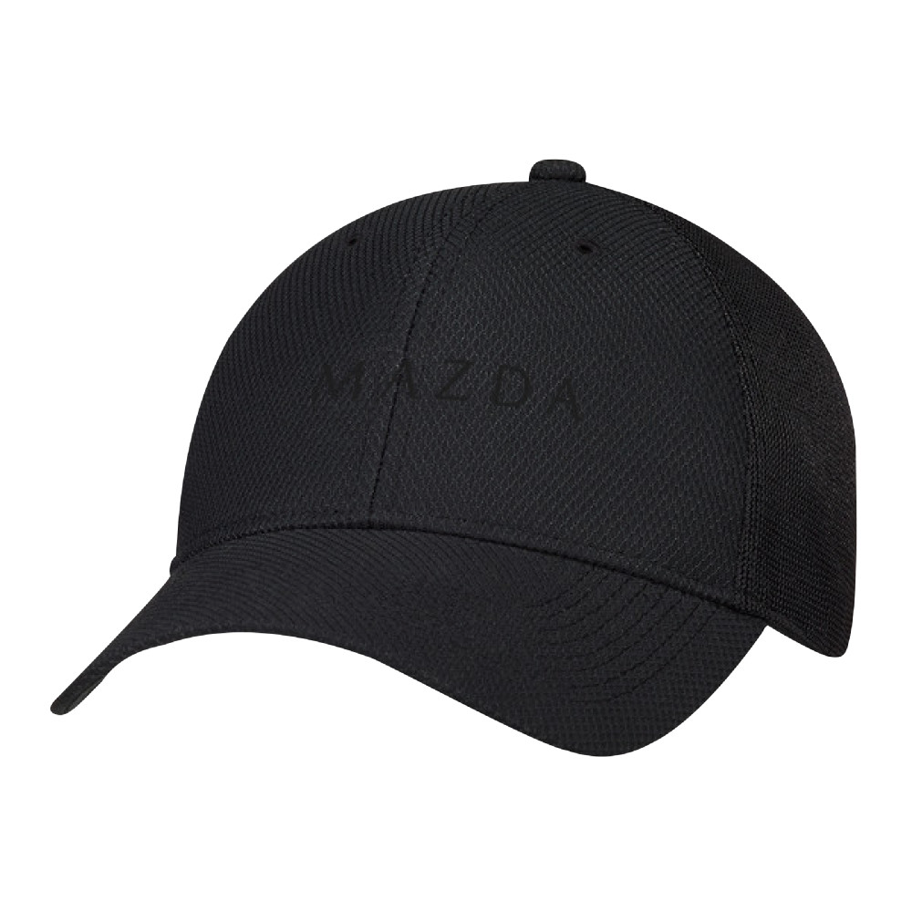 Cap — Diamond Sport Mesh (Black) | Mazda