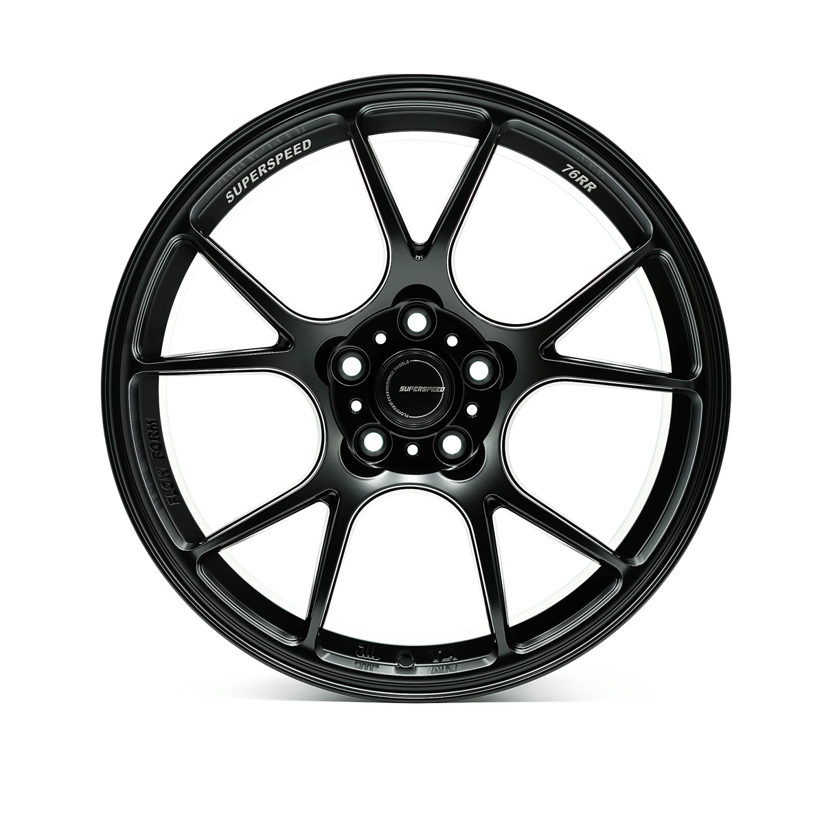 Superspeed FlowForm 76RR Alloy Wheel (Matte Black) — 18"