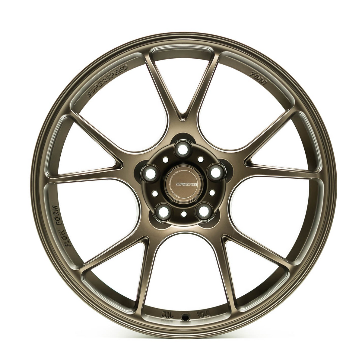 Superspeed FlowForm 76RR Alloy Wheel (Satin Bronze) — 18"