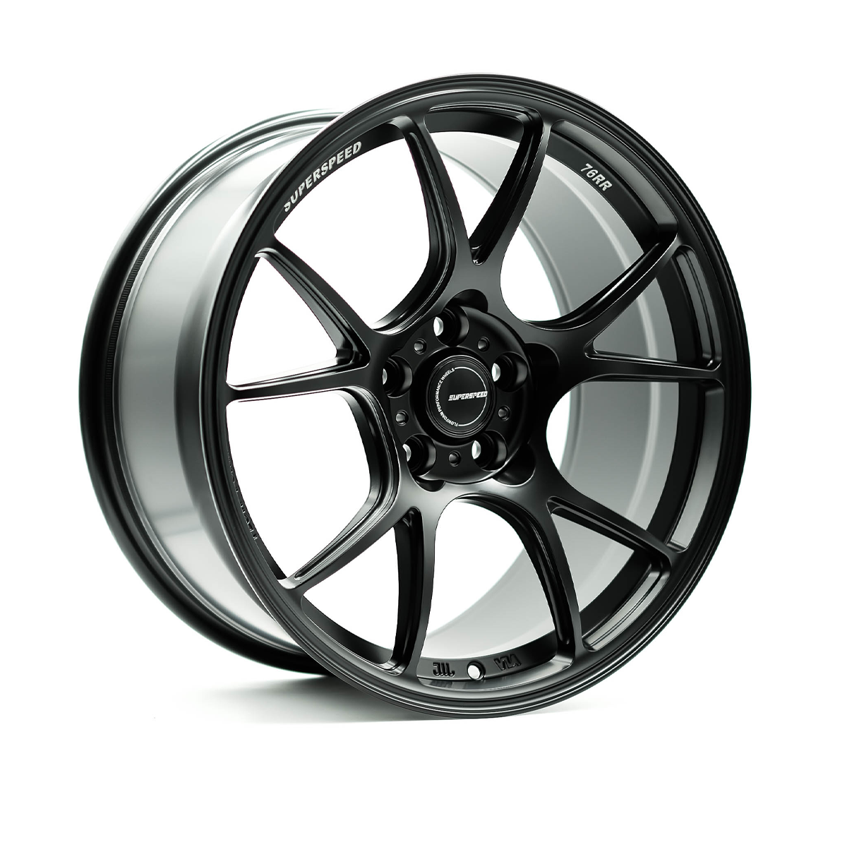 Superspeed FlowForm 76RR Alloy Wheel (Matte Black) — 18"