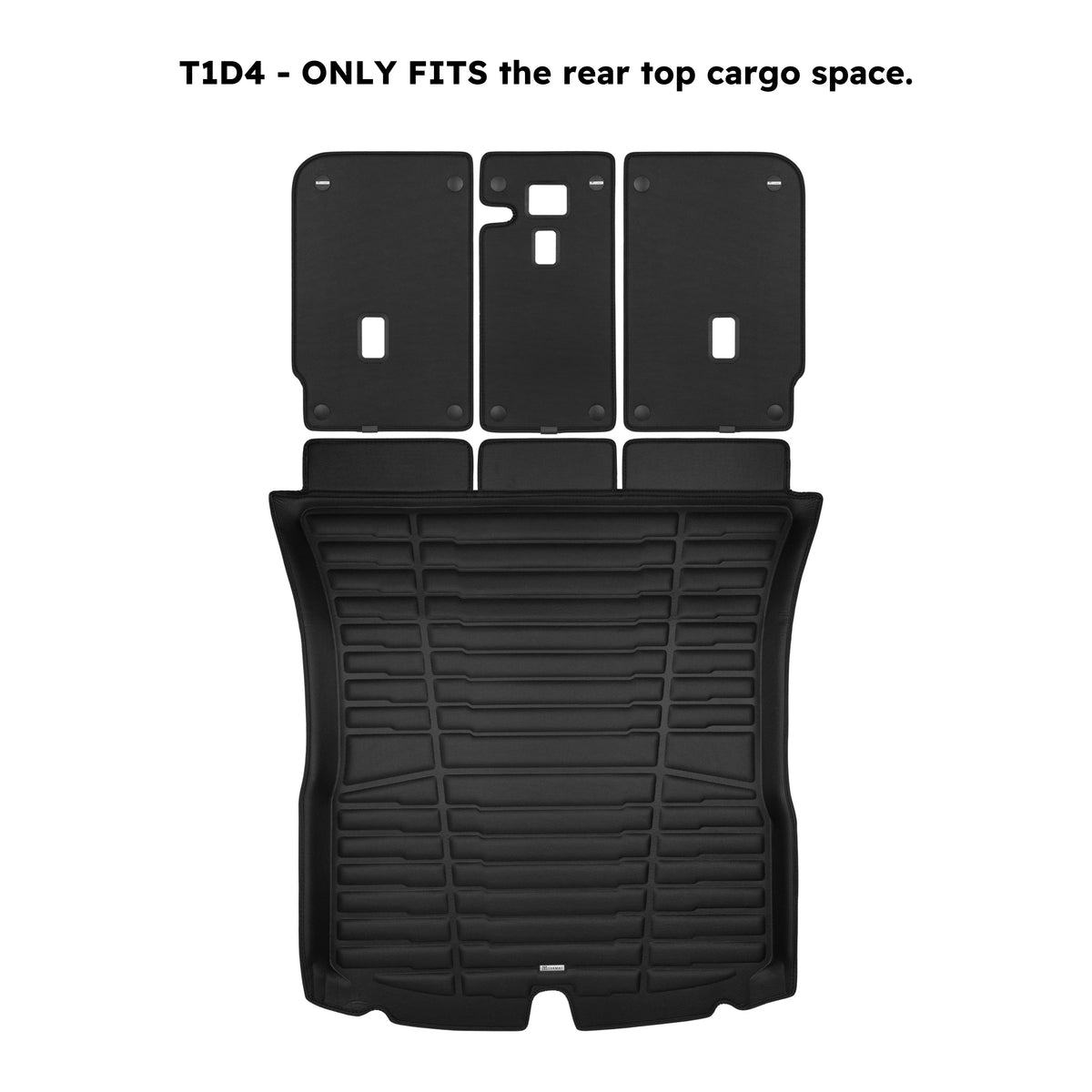 TuxMat SuperTrunk Mat with Seatback Protection | Tesla Model Y [5-Seater] (2020-2025)