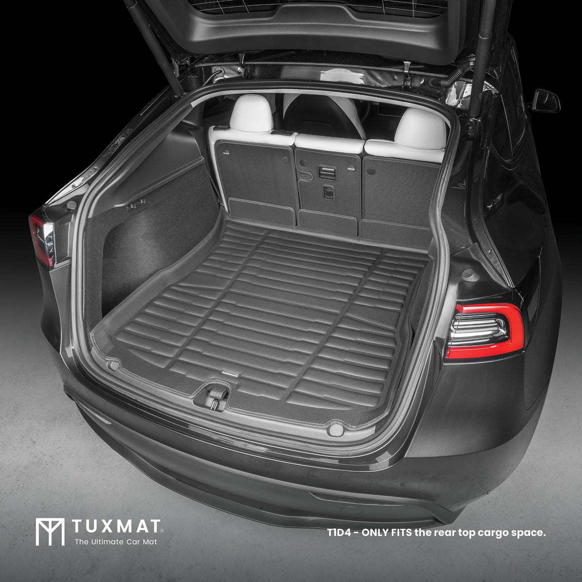 TuxMat SuperTrunk Mat with Seatback Protection | Tesla Model Y [5-Seater] (2020-2025)