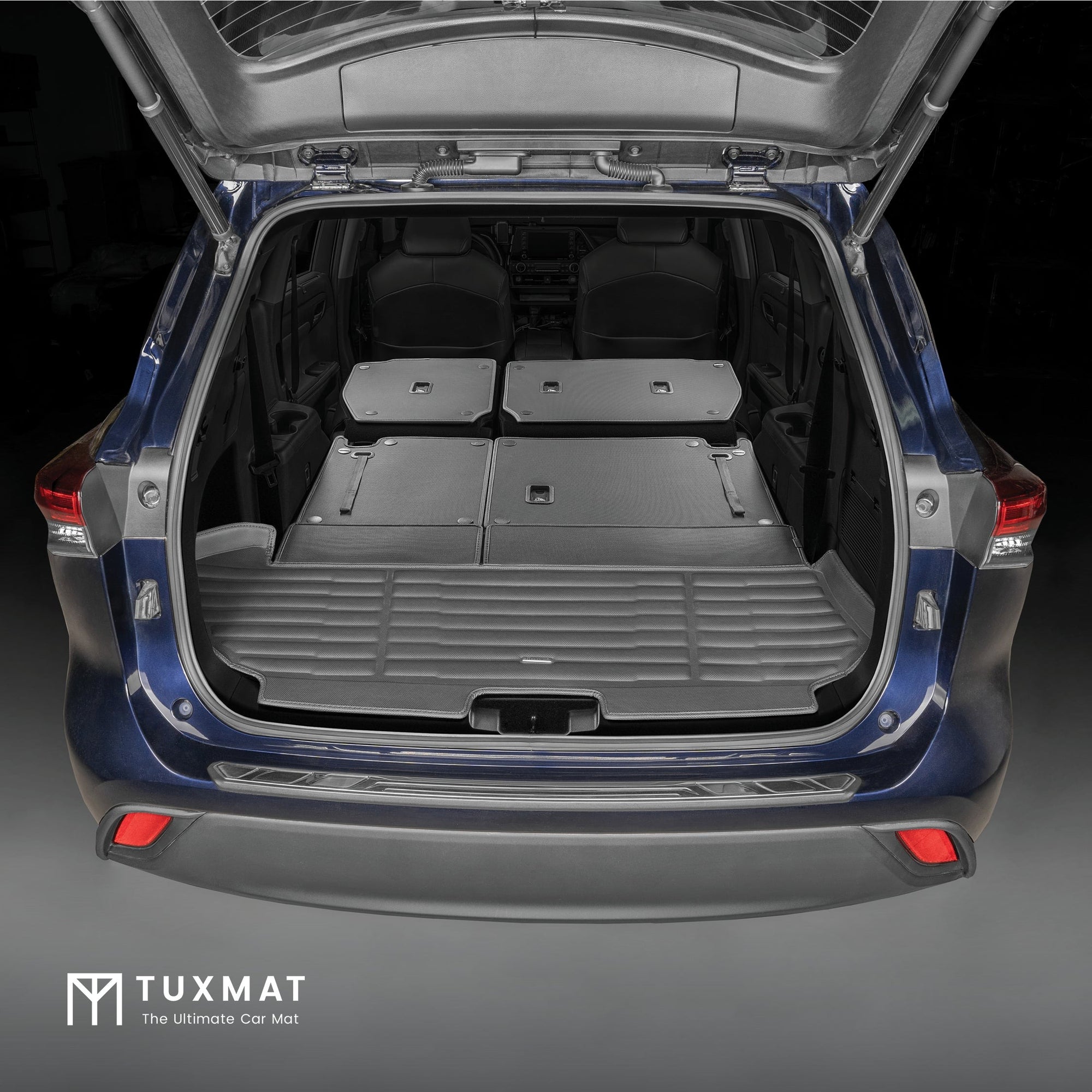 TuxMat SuperTrunk Mat with Seatback Protection | Toyota Highlander (2020-2024)