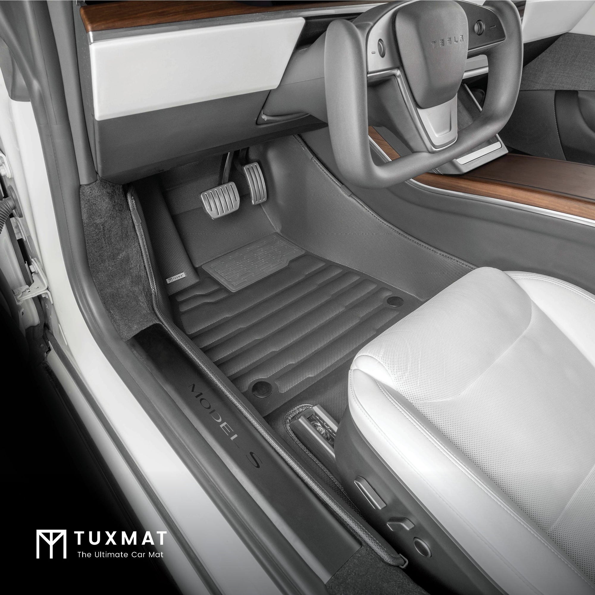 TuxMat Floor Mats (Front & Rear) | Tesla Model S (2021-2024)