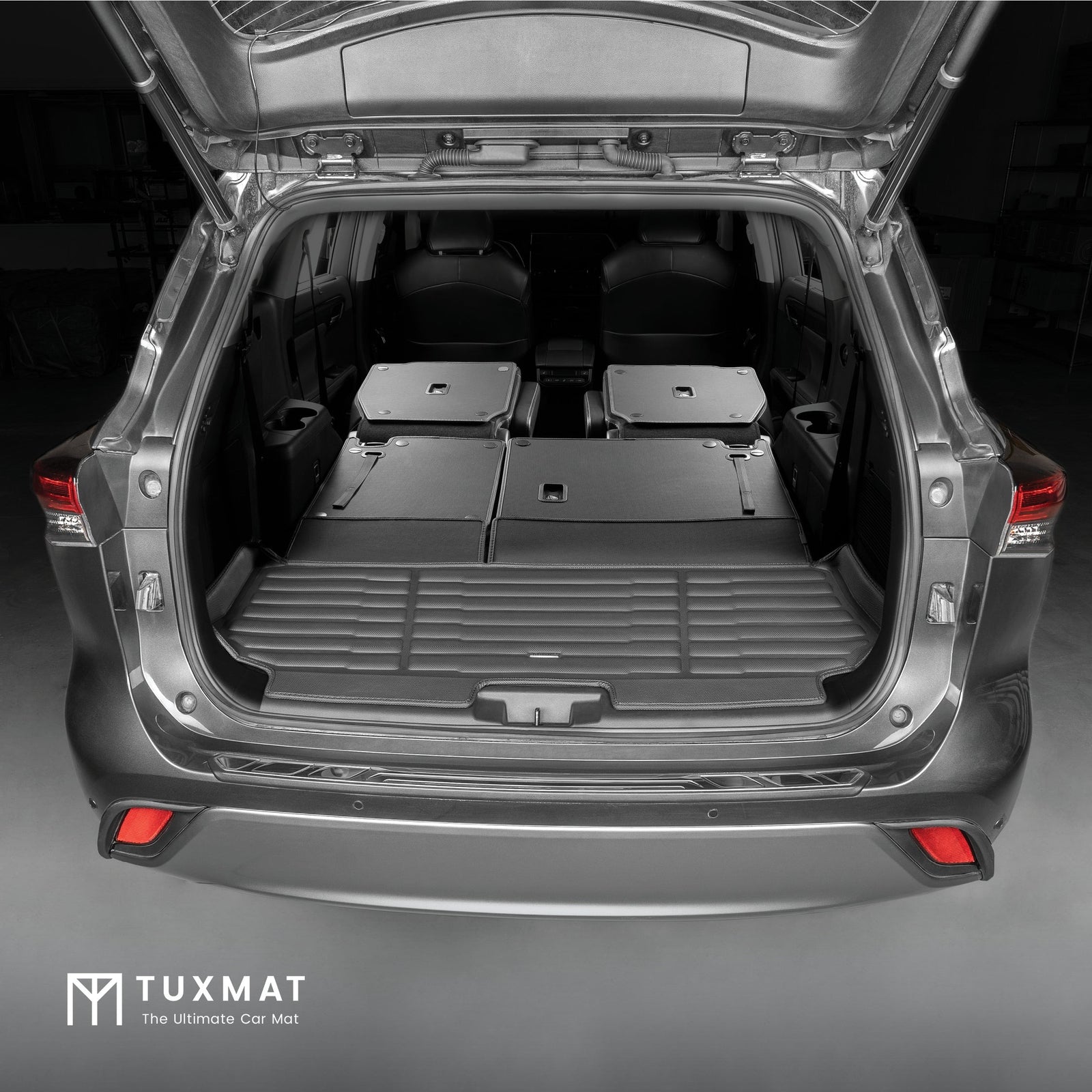TuxMat SuperTrunk Mat with Seatback Protection | Toyota Highlander (2020-2024)
