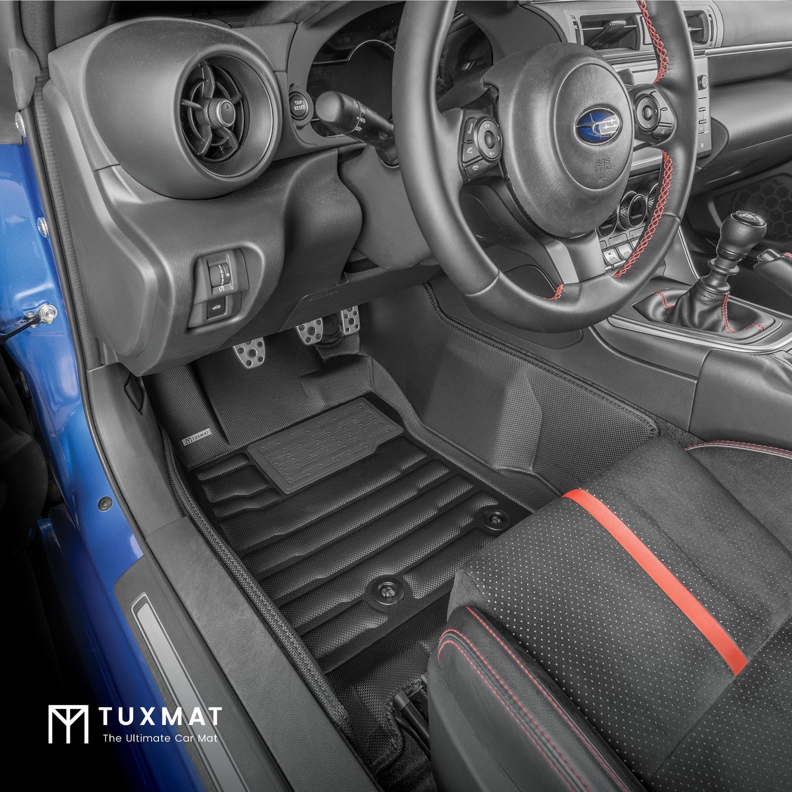 TuxMat Floor Mats (Front & Rear) | Toyota GR86 (2022-2024)